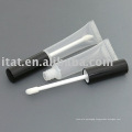 Lip gloss PE clear transparent tube screw cap